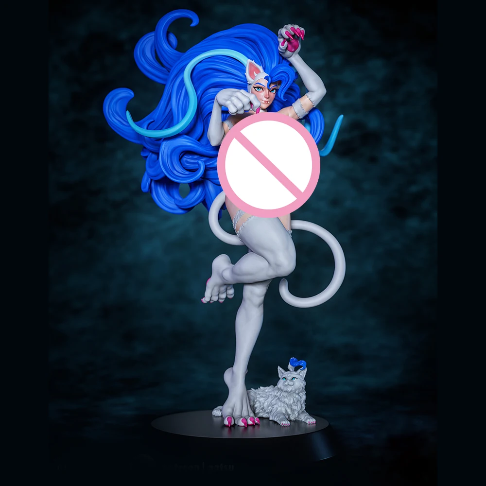 

1/24 Belle Felicia Sexy Girl Resin Figurine Toy Unpainted GK Doll Unassembled 3D Print Assembly Miniature Reduction Statue Toy