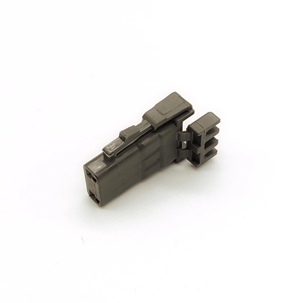 7183-7725-40 2 Pin Automotive Connector Female Hybrid 1.5mm 9.5mm PBT Light Gray for Cooling Fan Blower Wiring