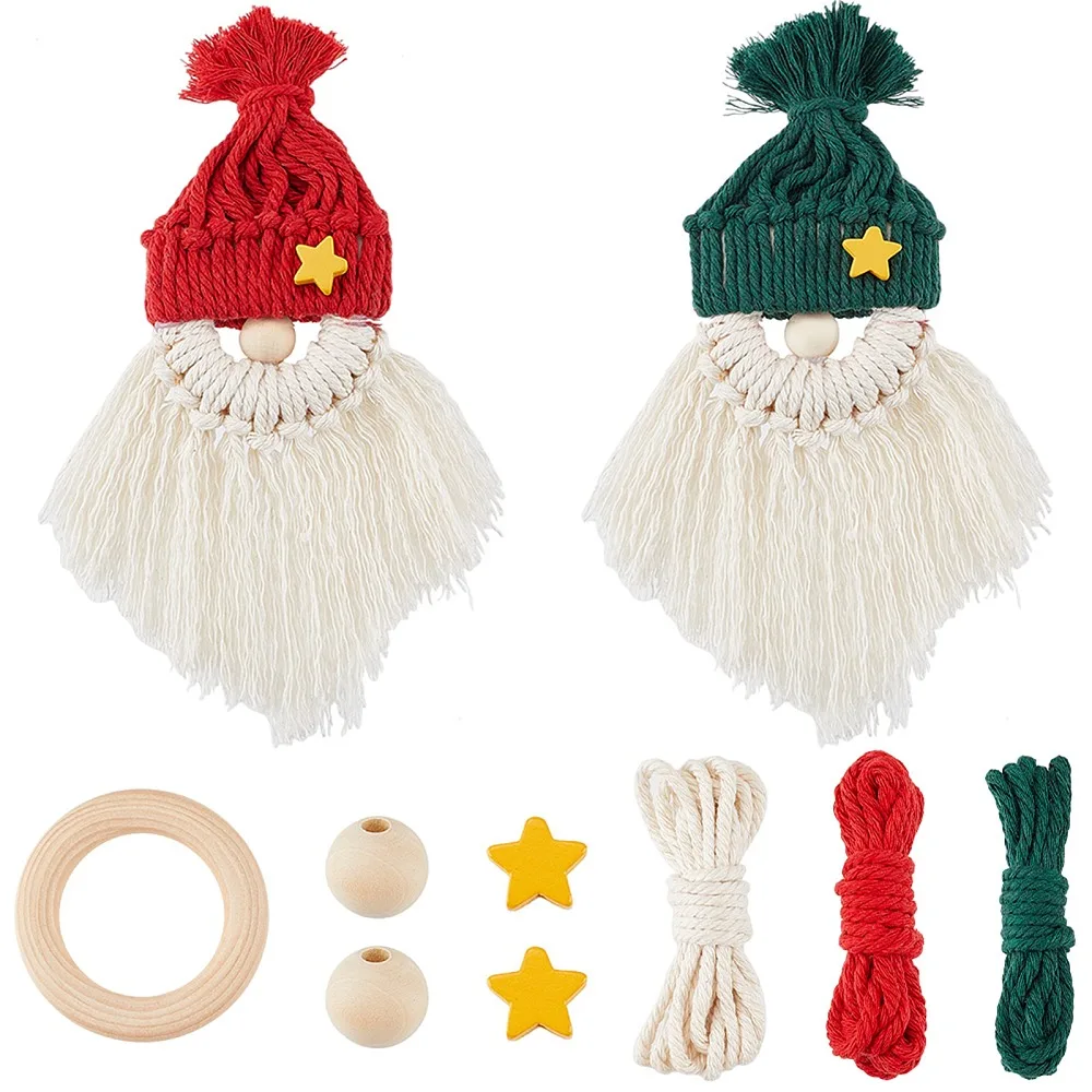 kit-de-decoracao-de-natal-diy-pingente-de-papai-noel-em-algodao-artesanal-cores-sortidas-14~55x3~15x3~16mm-furo-15~36mm