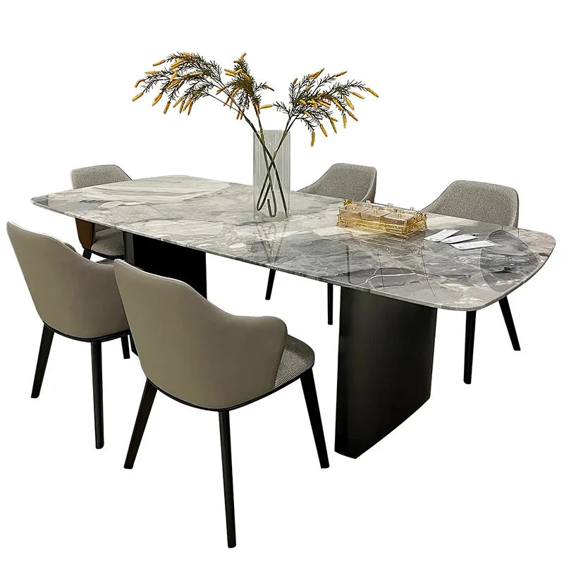 

Pure natural, marble, dining table, suspended, rectangular
