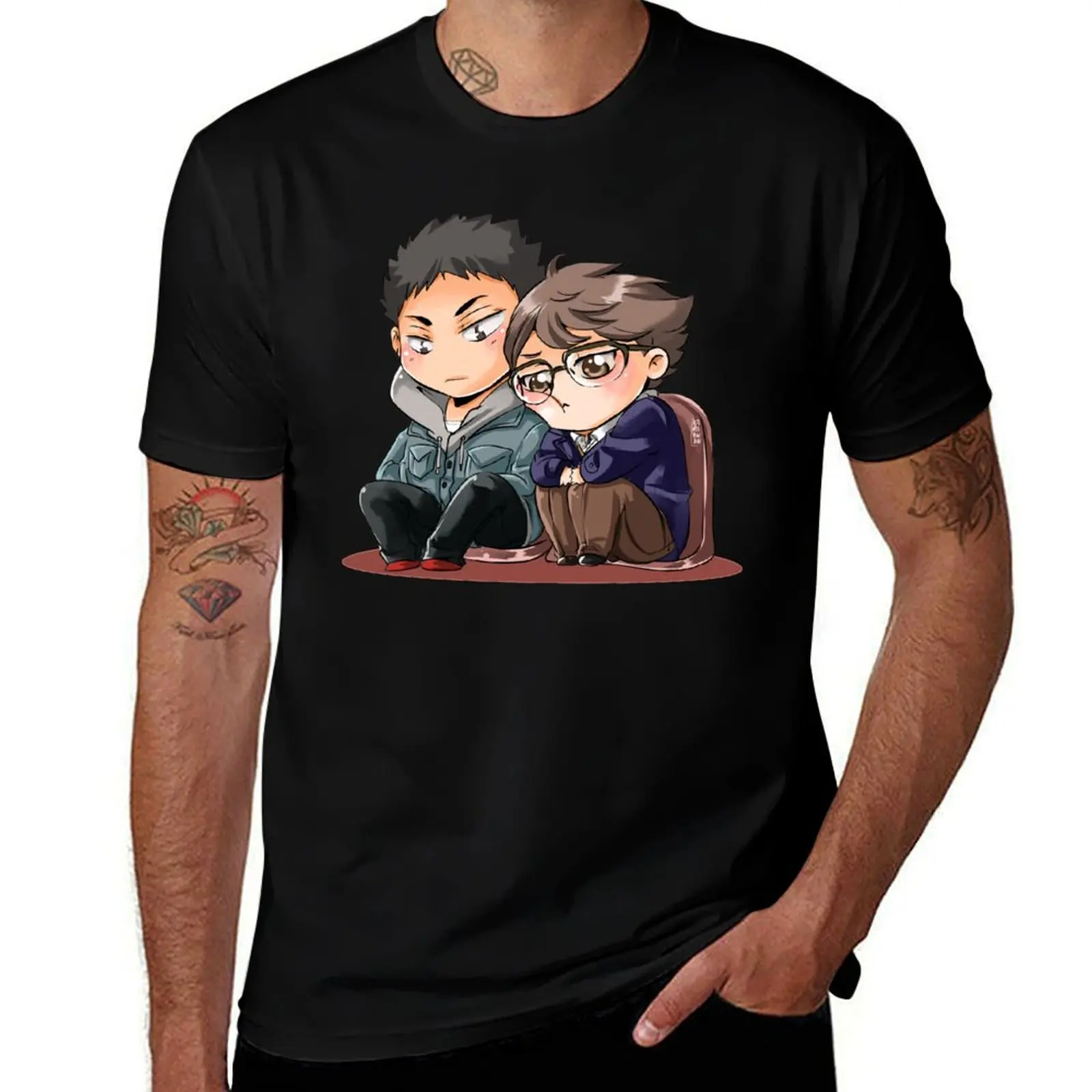 Chibi! T-Shirt man T-Shirt shirt shirts tshirt Iwaois 100% quality t t high cotton oversize cotton