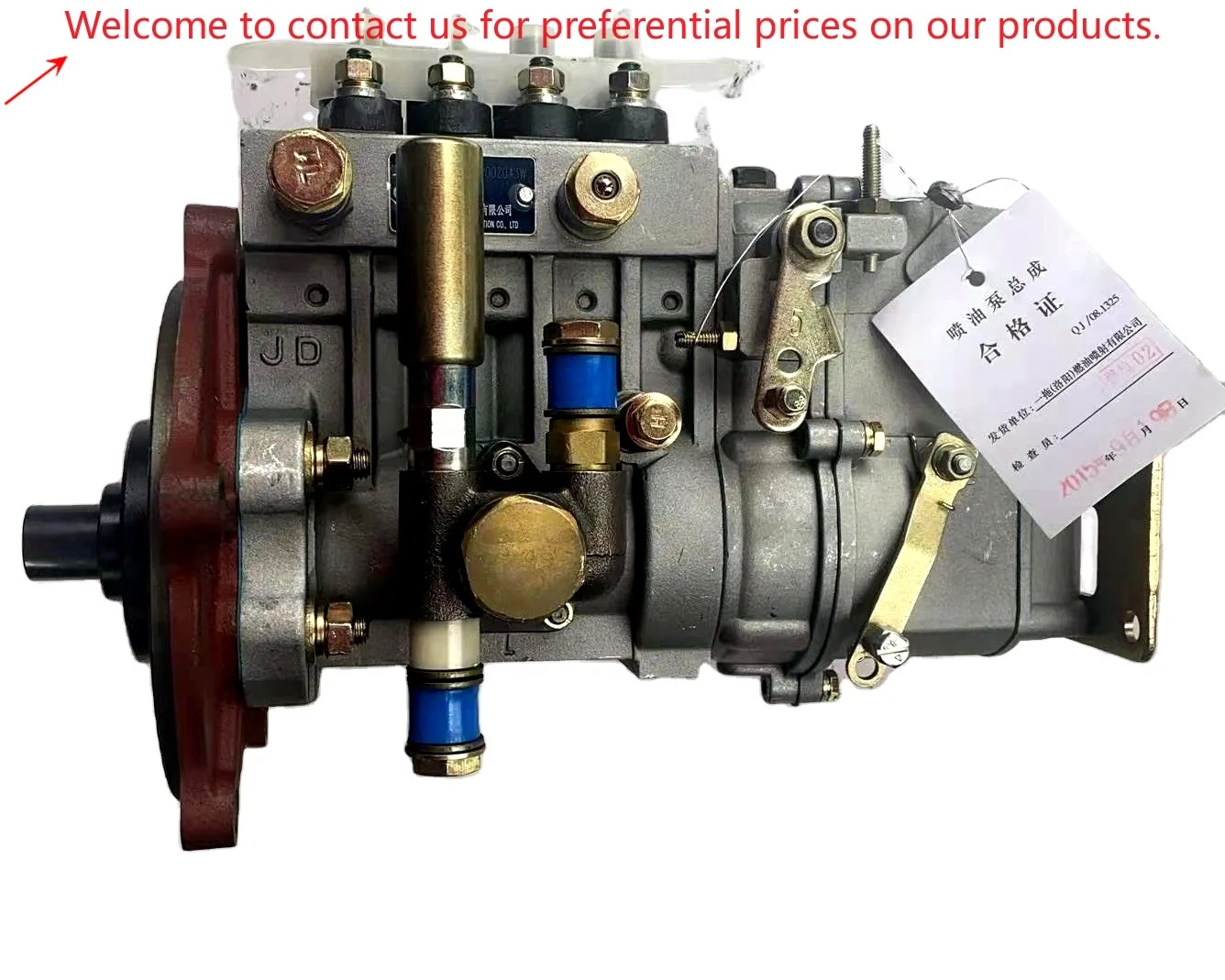 

Diesel Engine Parts Excavator Fuel Injection Pump For LW200K