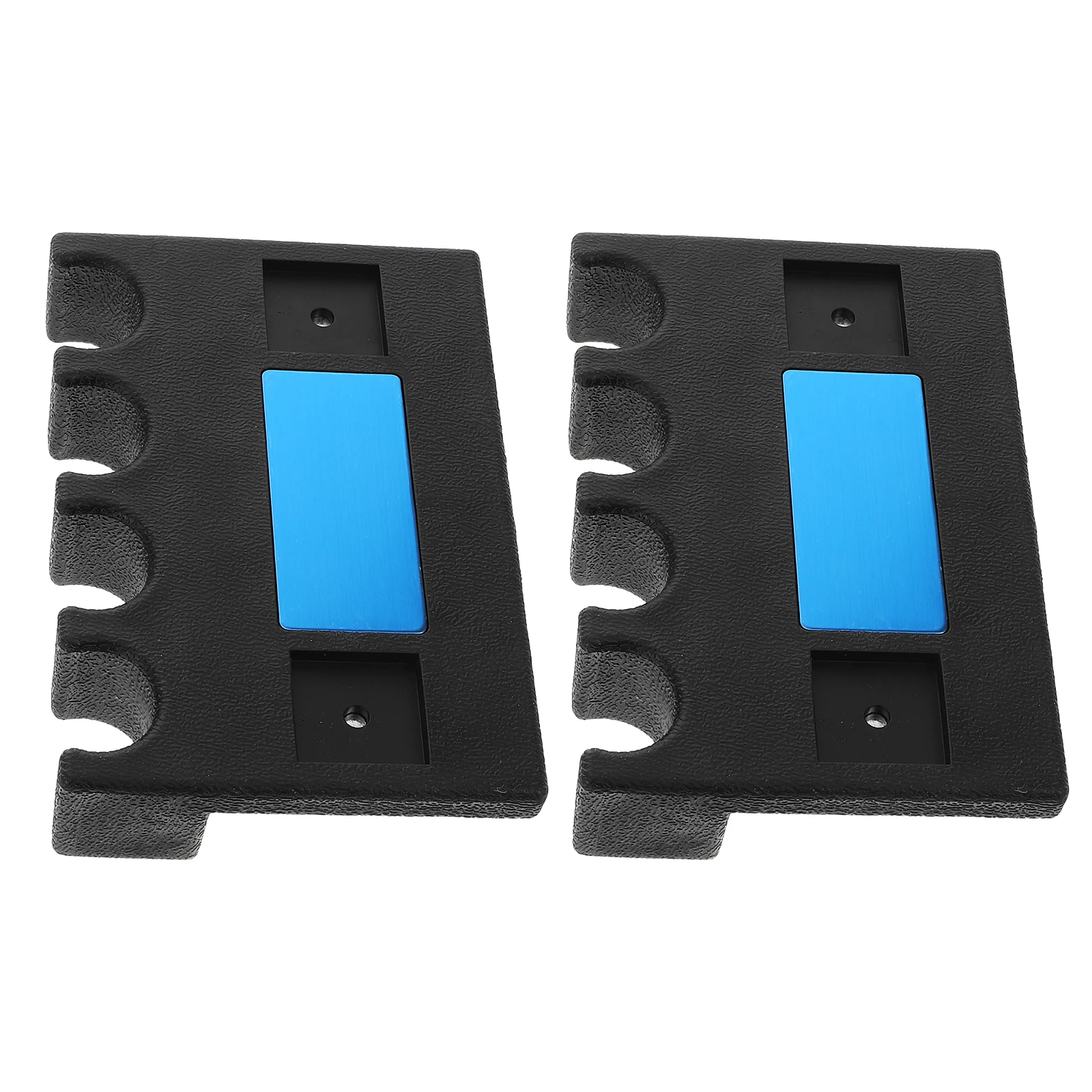 

2 Pcs Billiard Rack Equipment Pole Accessory Rod Holder Storage Metal Billiards Accessories