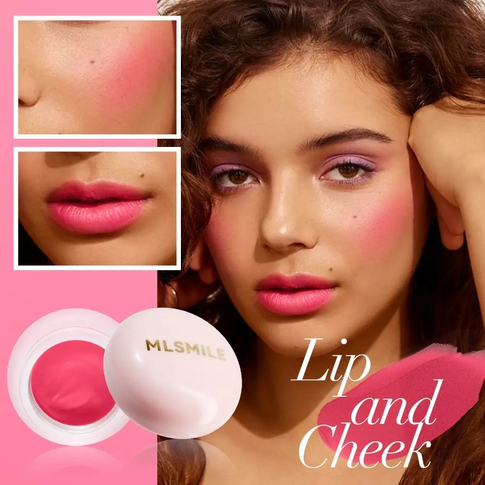 Nieuwe wazig lippuddingpot Lichtgewicht zachte make-up Blush Multi-use matte lippenstift Dames Meisjes