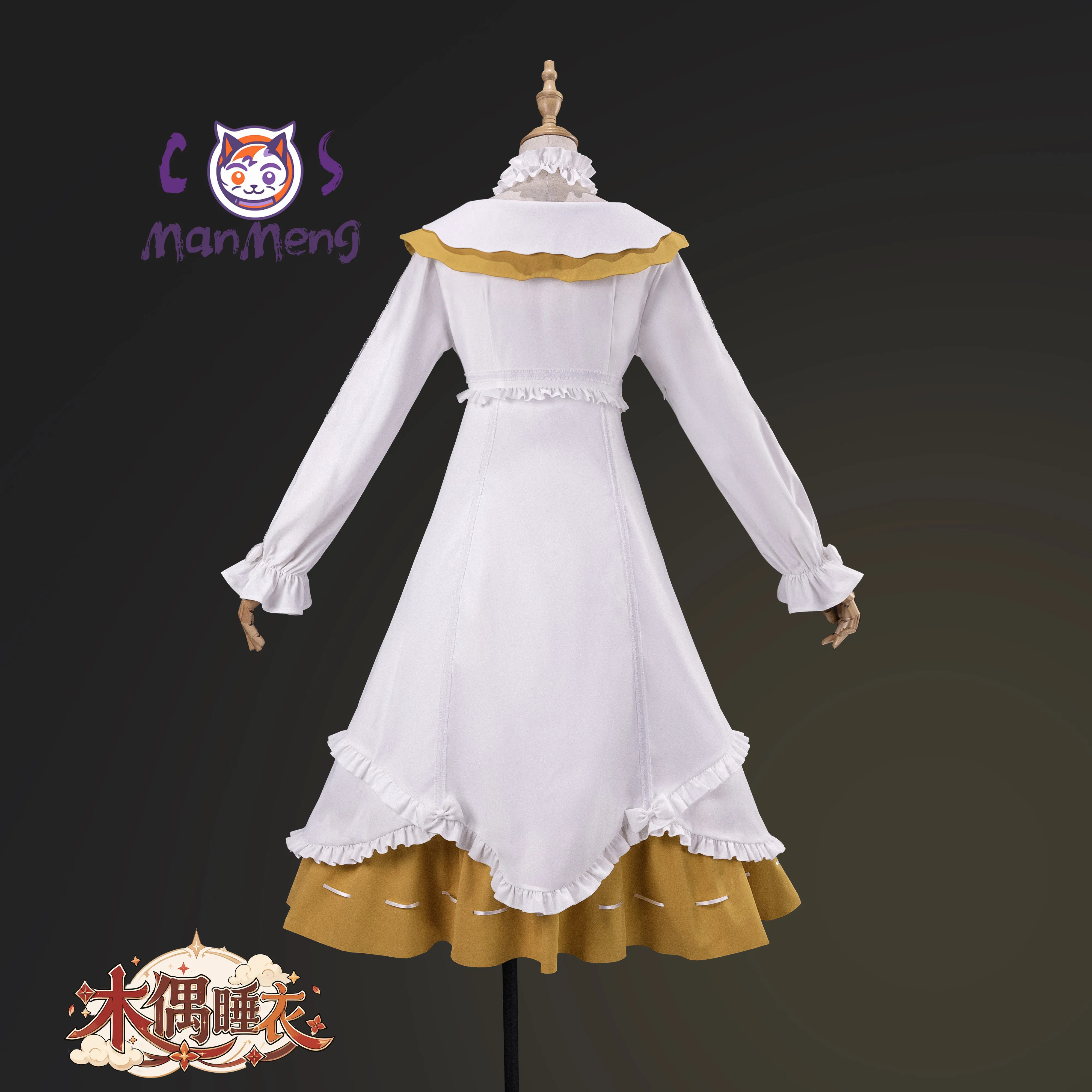 Disfraz de Marionette Sandrone del juego Genshin Impact, disfraz de cosplay para adultos, disfraces de carnaval de anime para Halloween, camisón nuevo y bonito para mujer