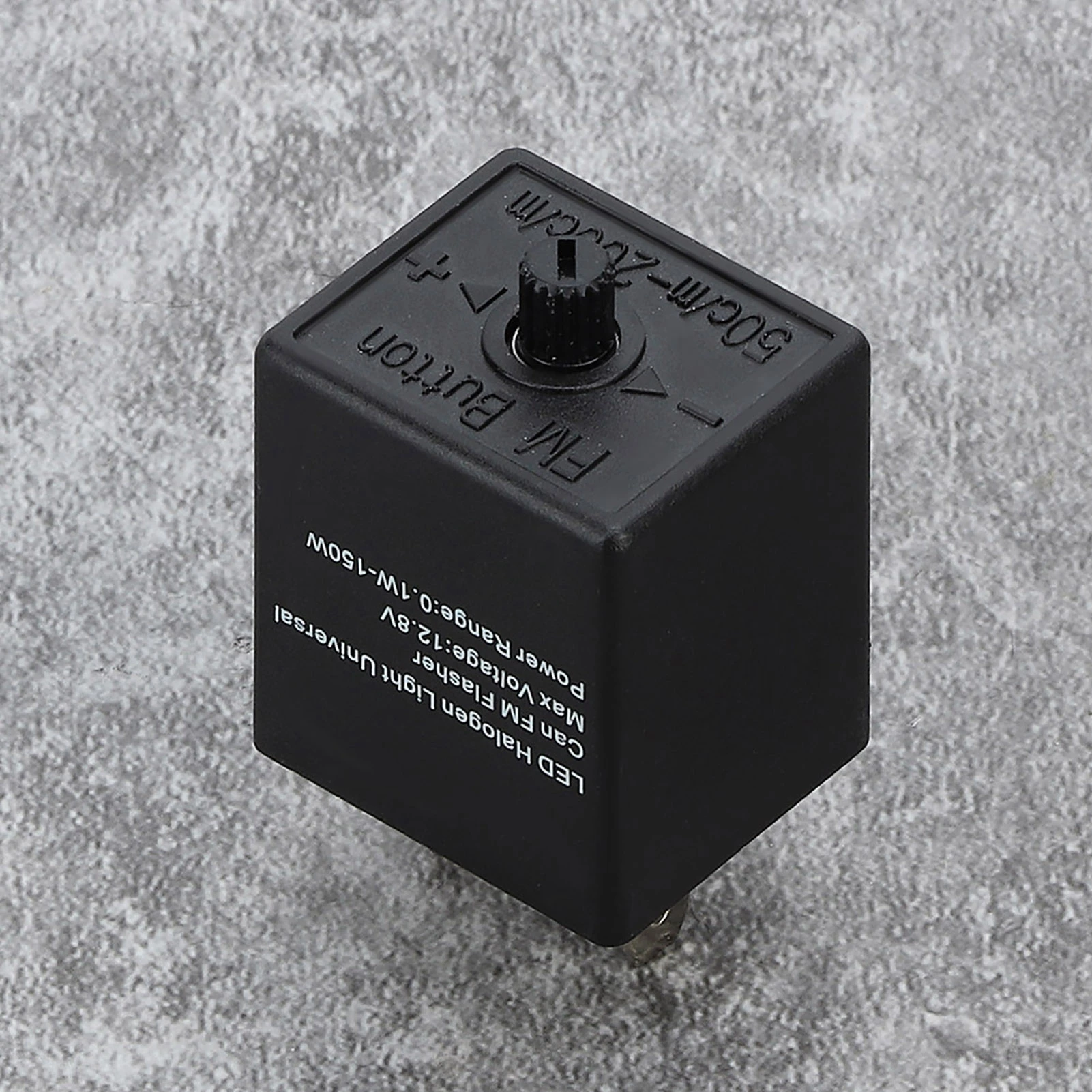 12V 24V 3‑PIN Adjustable LED Flasher Relay Turn Light Blinker For Automotive Motorcycle 3‑PIN LED Flasher LED Flasher