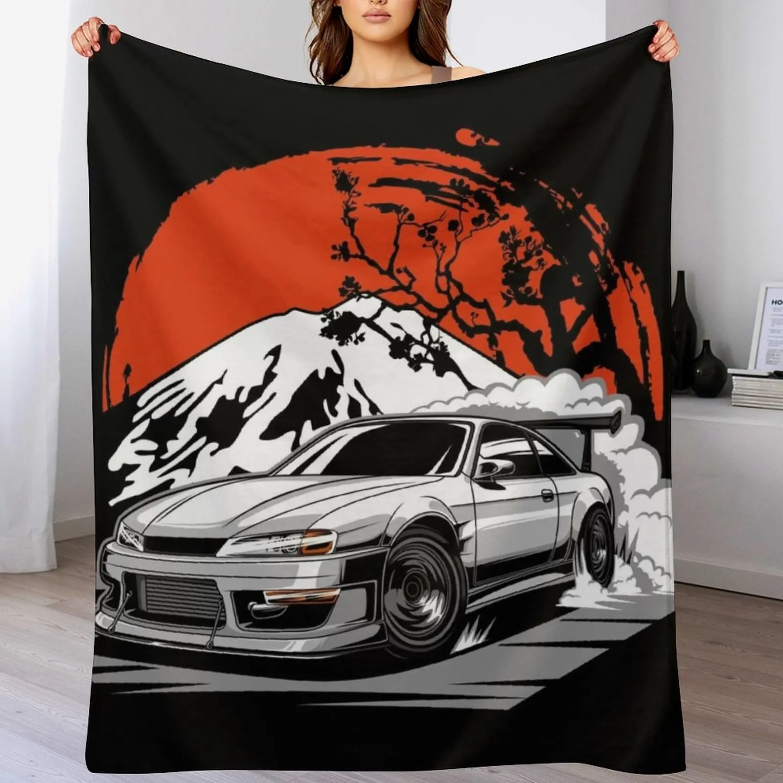 

Silvia s14 Throw Blanket Hair Designers Blankets