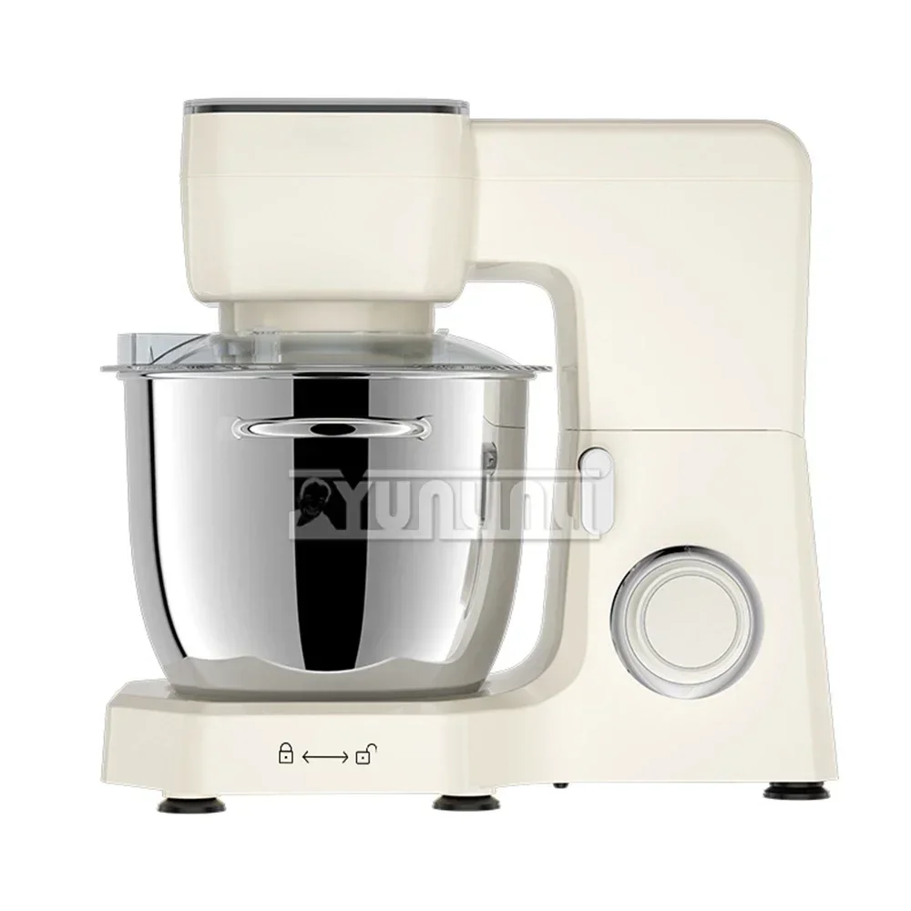 

New 5.5L Commercial Food Mixer Automatic Dough Mixer Household Kitchen Large Capacity Kneading Machine