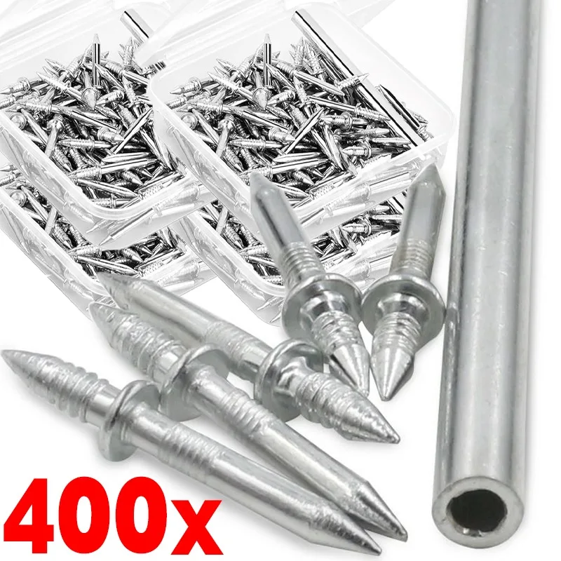 

50-400 шт. двусторонние настенные гвозди с плинтусом, бесшовные гвозди с рукавом, инструмент, фурнитура, крепежный винт, деревообрабатывающий фиксатор