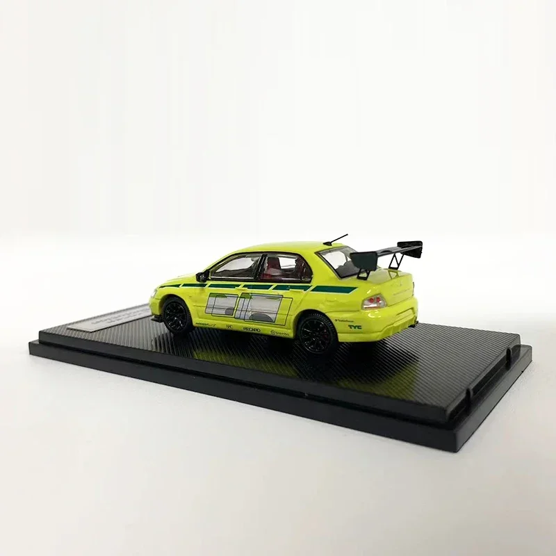 Schnelle Geschwindigkeit 1:64 Spielzeug Modell auto Lancer Evo Vii 7 Legierung Druckguss Fahrzeug-grün