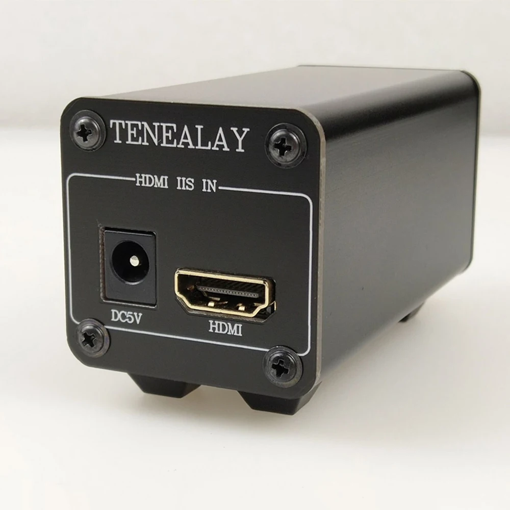 HDMI IIS to Coaxial Optical Fiber Signal Output I2S Differential Becomes COAX OPT SPDIF DC 5V 1A