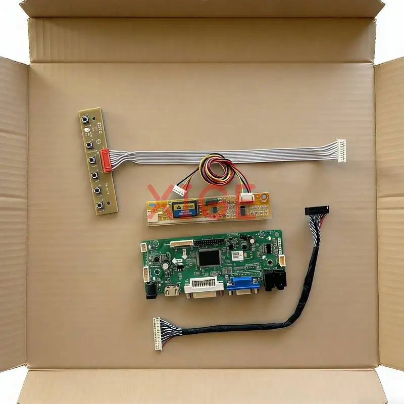 

Matrix Controller Drive Board Fit B150PG01 B150PG04 B150PG03 B150PN01 1-CCFL LVDS-30Pin HDMI+DVI+VGA 1400*1050 1400x1050 DIY Kit