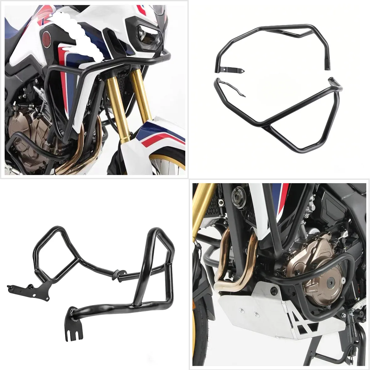 

Мотоциклетные верхние и нижние защитные дуги, защита двигателя, защита бампера для Honda CRF1000L Africa Twin 2016-2019