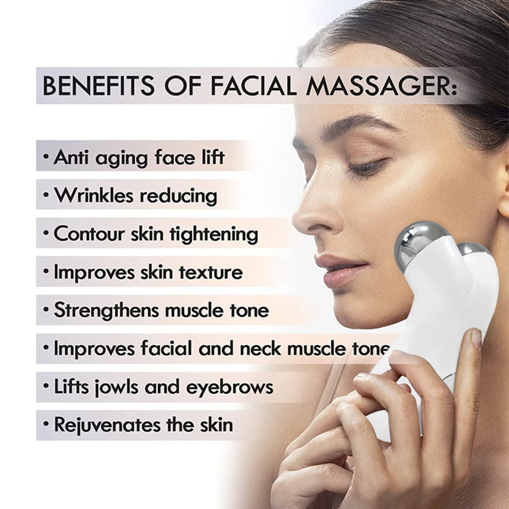 Micro-current USB MINI Facial Massager 5 Energy Muscle Frequency Current Face Lifting Beauty Instrument Facial Toning Device