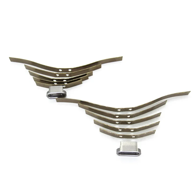 A30F-8 Coppia di Molle a Foglia per Assorbimento degli Urti in Acciaio Sospensione per WPL B14 B24 B16 B36 1/16 RC Truck Parti di Automobili Accessori,A