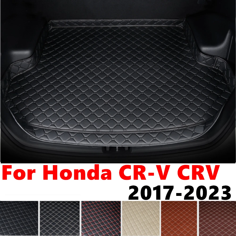 High Side Car trunk mat for HONDA CR-V CRV 2023 2022 2021-2017 Tail Boot Tray luggage Pad Rear Cargo Liner Interior Accessories