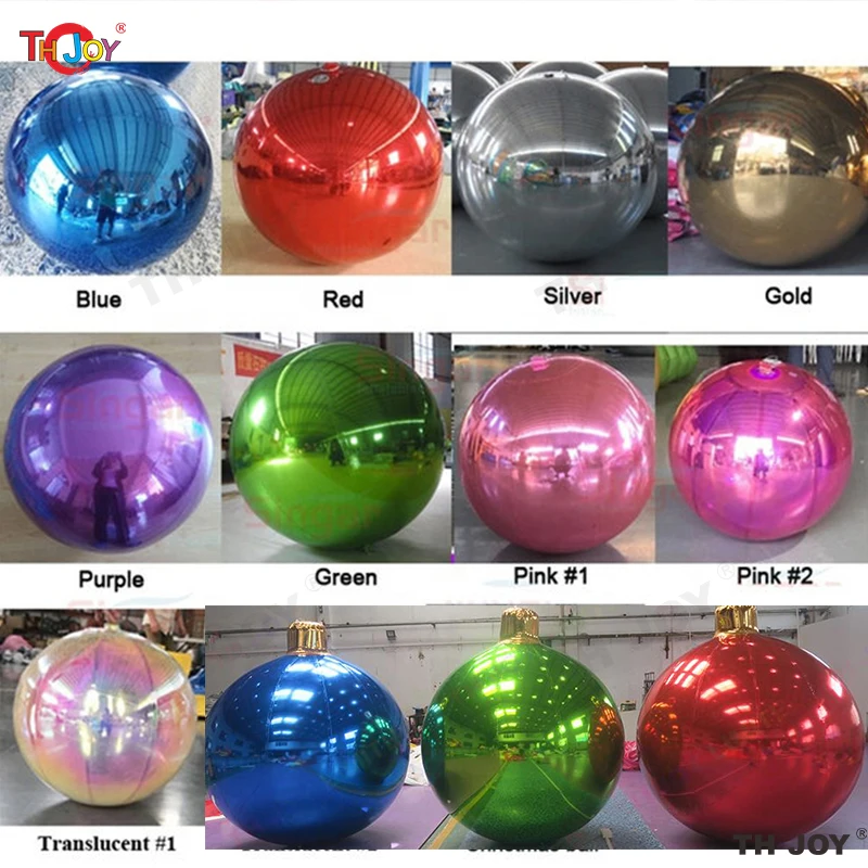 Inflatable Mirror Ball Inflatable Mirror Spheres Mirror Balloon for Party Show Advertising Shopping Mall Decoration