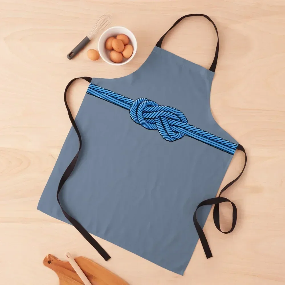 

Blue mountaineering knots - climbing Apron Cooking Clothes Kitchen Things For Home Apron