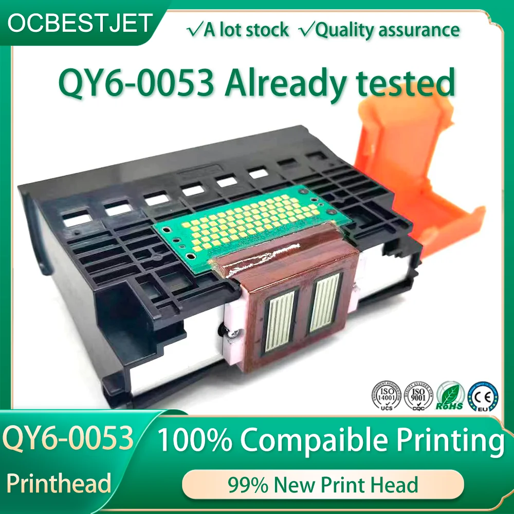 99% NEW For Canon QY6-0053 Print Head QY6 0053 Compatible For Canon PIXUS 990i i990 iP8100 Printer Printhead 1pc