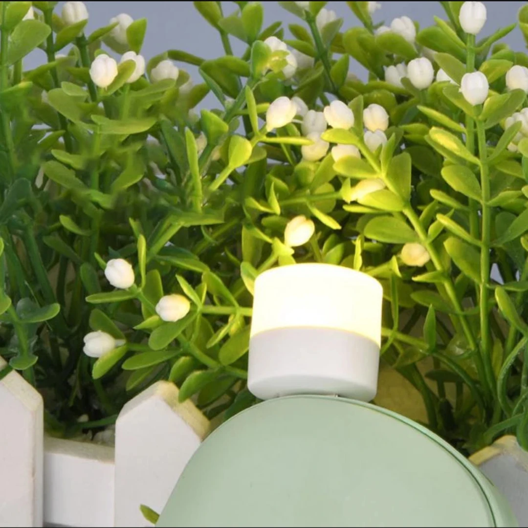 USB Plug LED Night Lights, Small Portable Lamps, Eye Protection, Kawaii Room Decor, Mini Lighting