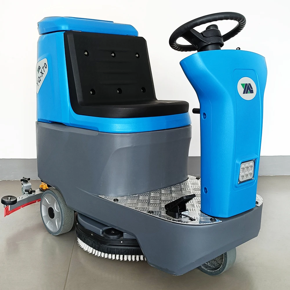 Floor Washing Machine Ride on Cleaning Floor Scrubber Dryer for Heavy Dust