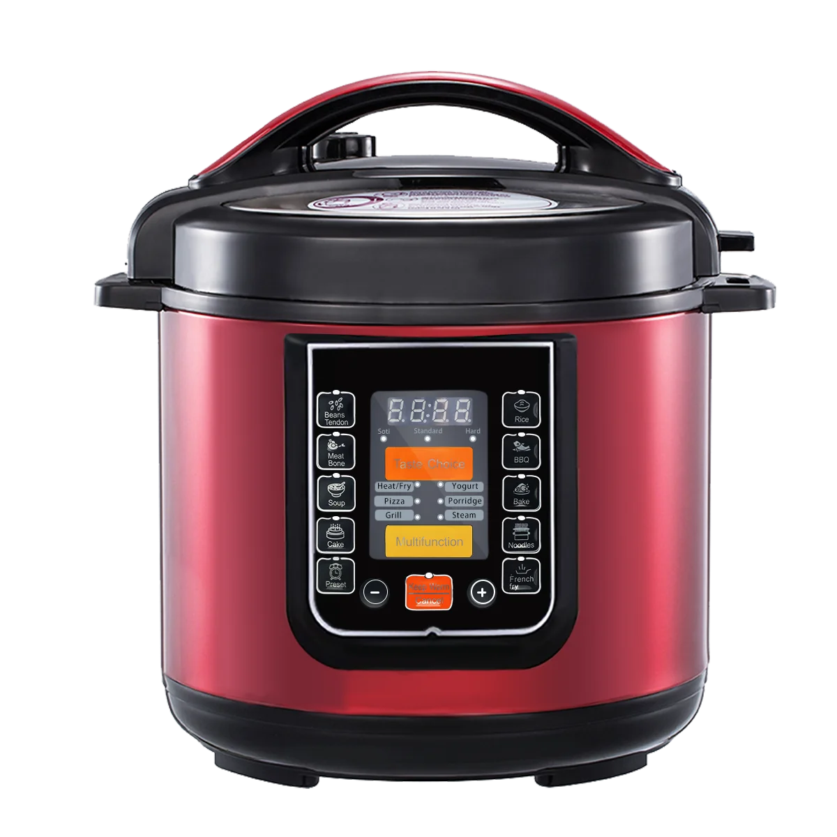 Smart Electrical Pressure Cooker Small Size 6L Electric Pressure Cooker Micro- Computer Control Electric Pressure Rice Cooker