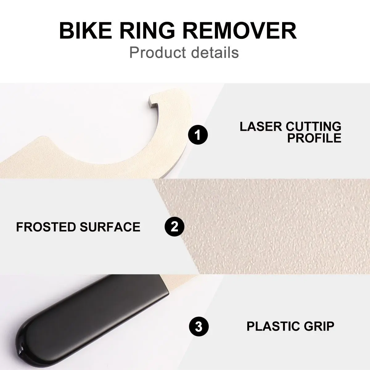 

1Pcs Steel Bike Bottom Bracket Ring Wrench Durable Bike Ring Remover Spanner for Axle Disassembly Installation