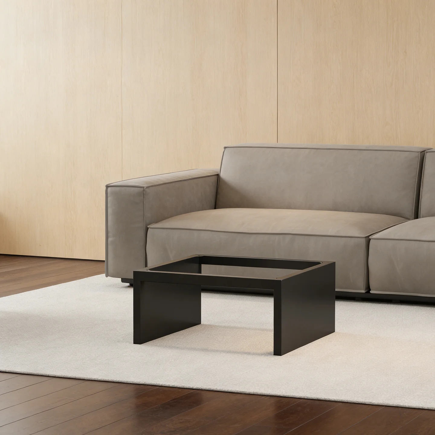 Italian suspended coffee table legs  frame luxury stone minimalist coffee furniture foot bracke
