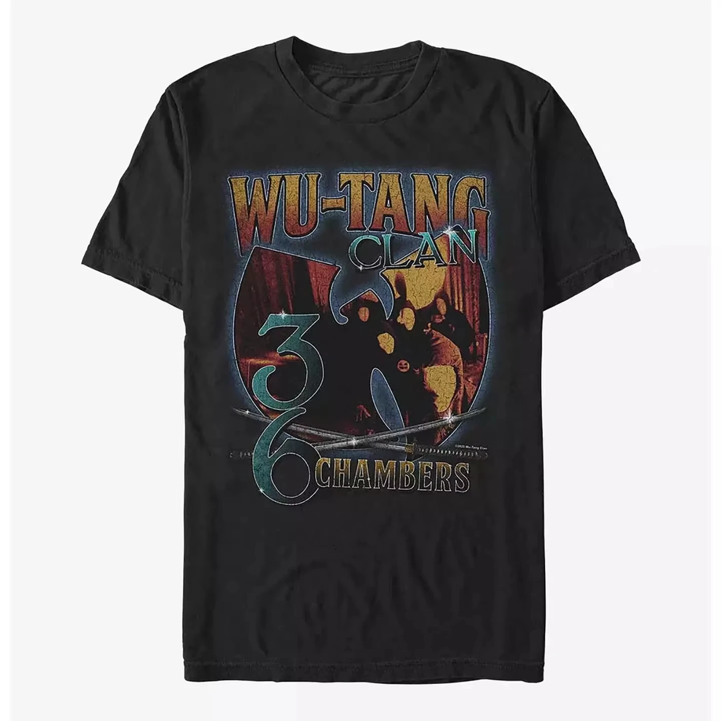 Wu Tang Clan The Final Chamber Double Sided Graphic Tee Retro Hip