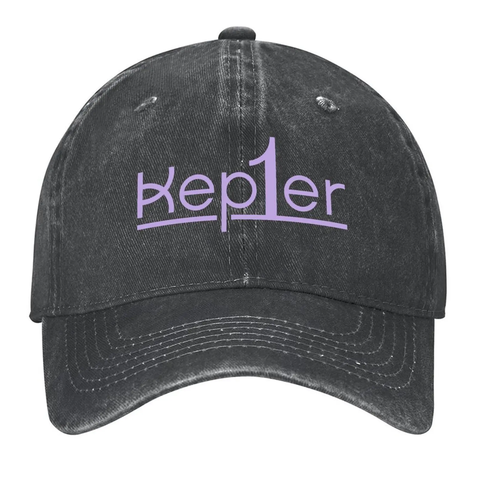 

Kep1er KPop HD Logo (Lavender Ver.) Baseball Cap fashionable hats on offer luxury woman cap fishing hat Men Luxury Brand Women's