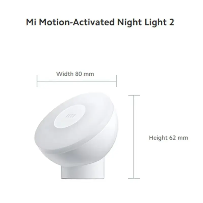 Xiaomi Mijia Led sensor Night Light 2 Induction Lamp Adjustable Brightness Infrared Smart Human Body Sensor with Magnetic Base