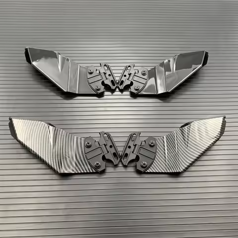 For Honda CBR 250 300 400 500 600RR 650RR 1000RR Universal Motorcycle Adjustable Side Wing Spoiler Fairing With Rear View Mirror