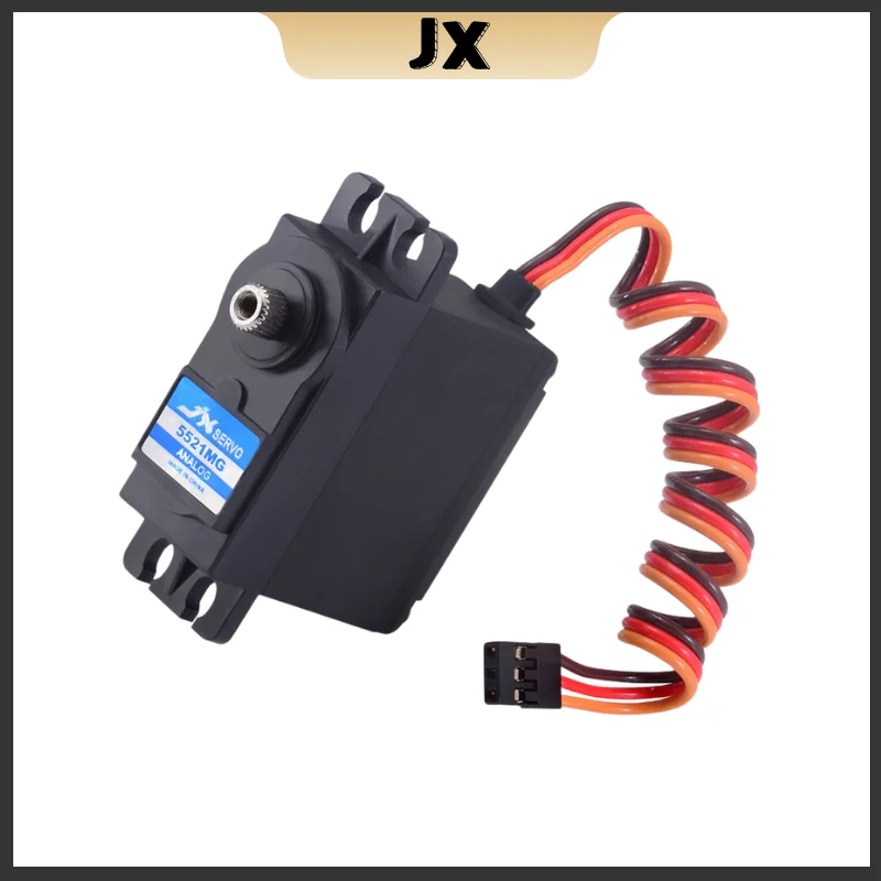 Jx servo PS-5521MG 20kg alto torque metal engrenagem standrd servo analógico para rc carro robô avião servo modelos rc peças de reposição