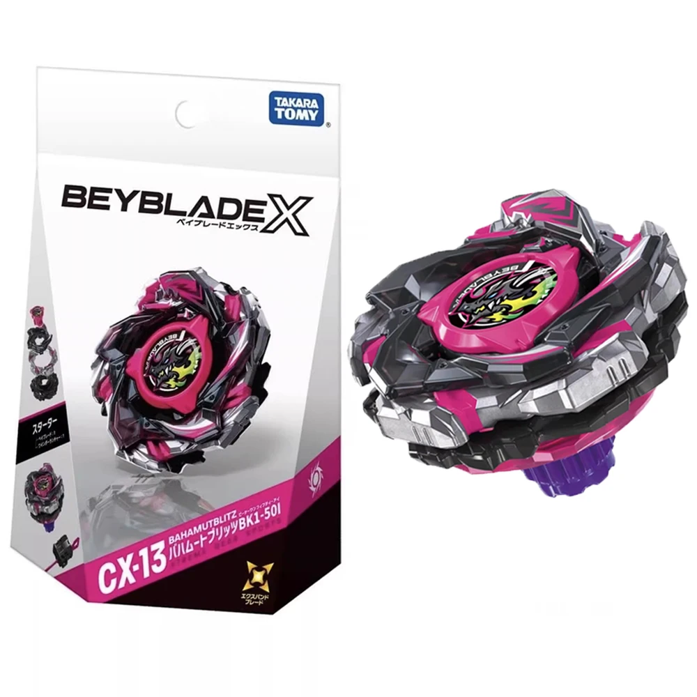 

Оригинальная карточная игра Takara Tomy Bey X CX-13 Starter Bahamut Blitz BK1-50I Blade CARD GAME