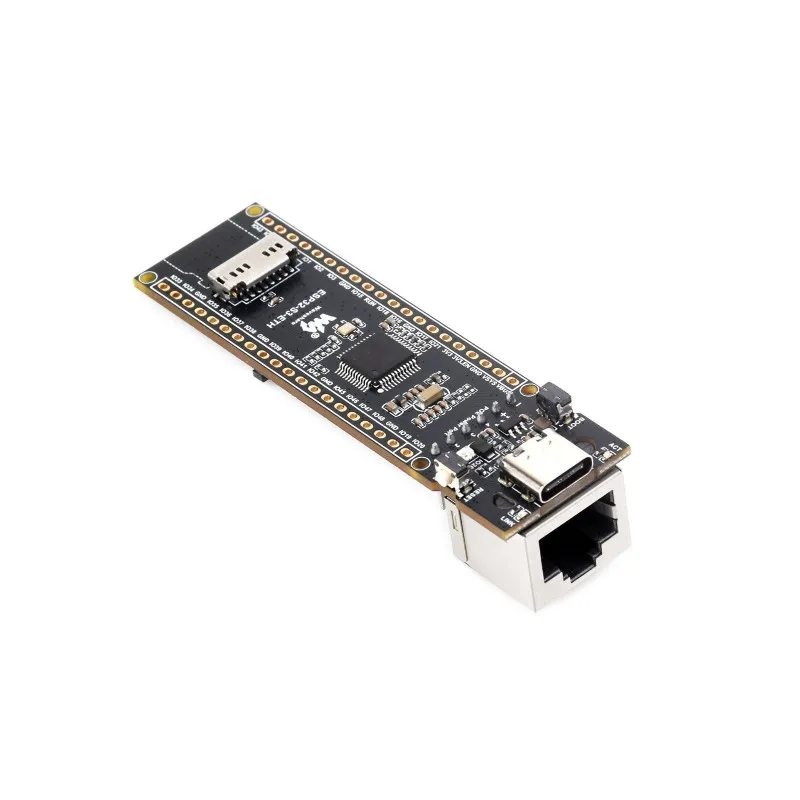 لوحة تطوير ESP32-S3 ETH، منفذ إيثرنت RJ45 بسرعة 10/100 ميجا بت في الثانية، ودعم Wi-Fi وBluetooth