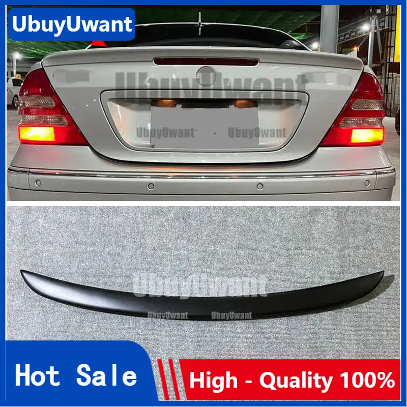 

Спойлер на заднее крыло W203 из углеродного волокна/FRP для Mercedes-Benz C-class W203 C180 C200 C260 C320 2001 2002 2003 2004 2005 2006