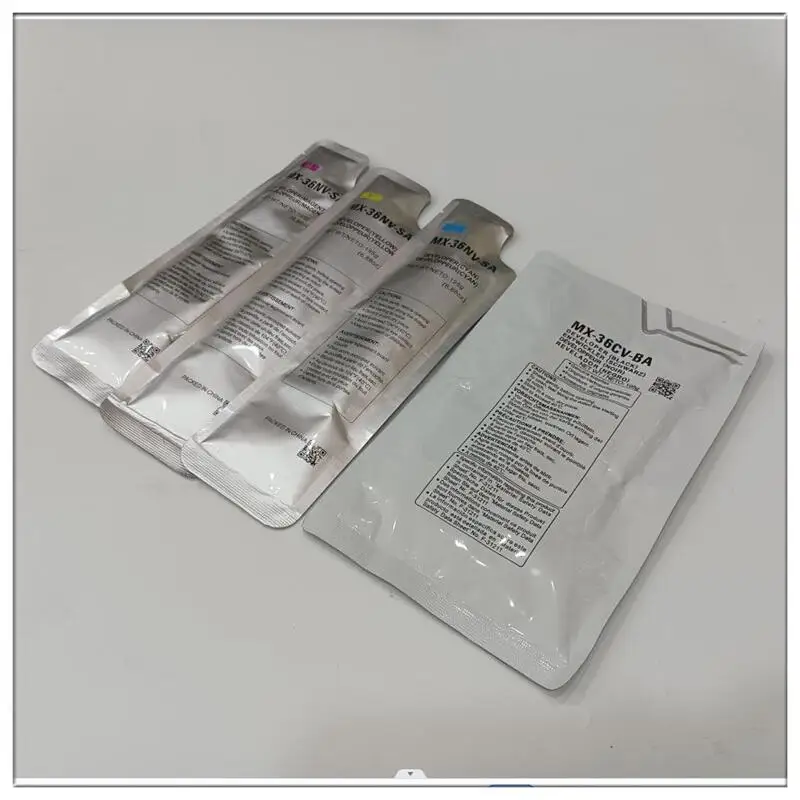 Ontwikkelaarspoeder voor Sharp MX-4110 MX-4140 MX-5110 MX-5111 MX-5140 printer, MX-51 MX51 zwarte kleur cartridge ontwikkelaar toner, CMYK