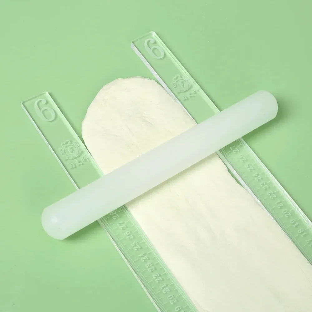 

2Pcs Acrylic Cookie Balance Ruler Laser Engraving Scale 30cm Biscuit Cake Rolling Tool Tranasparent Thickness