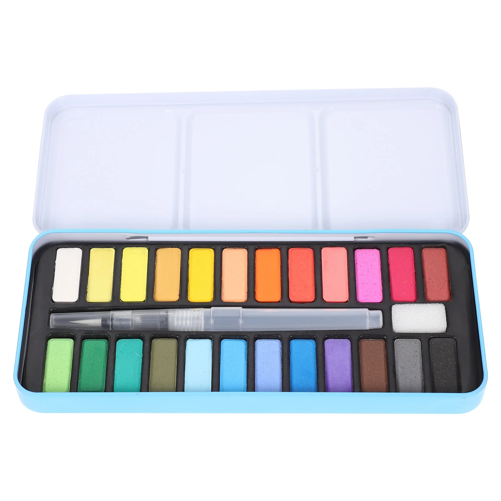 

Solid Watercolor Kit Paint Supply Multi-function Convenient Set Accessory Plastic Draw Travel Professional