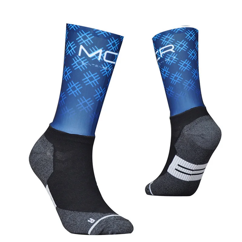 Slip Anti Professional Bike Socks Bicycle Compression Sport Sock Men And Women Street Sports Socks Racing Cycling Socks 05