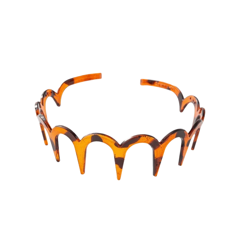 

Модная U-образная волнистая повязка для волос, нескользящая эластичная расческа для волос с зубцами, обручи для волос для женщин и девочек