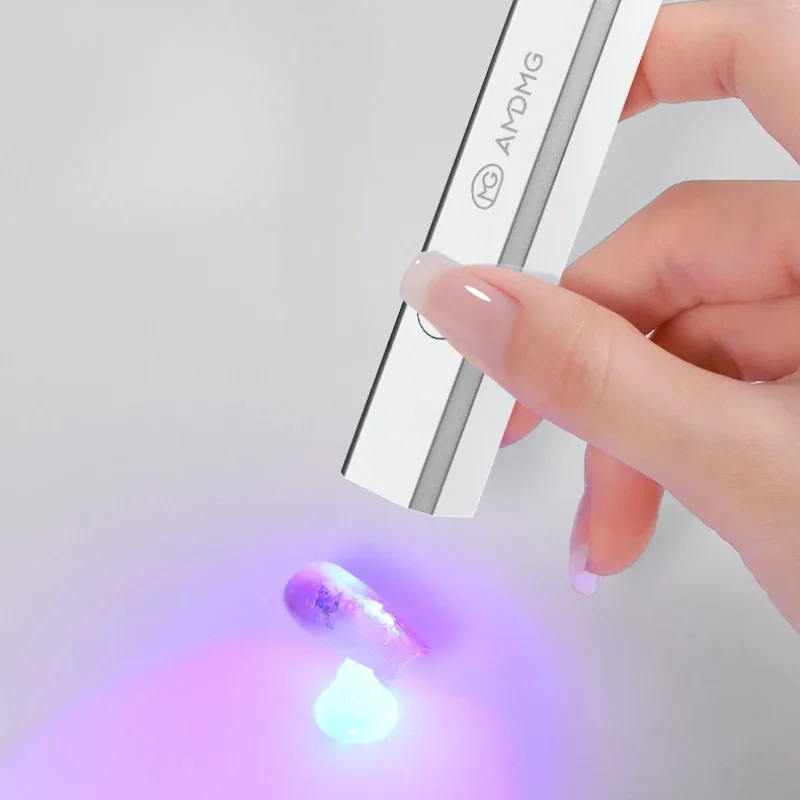 Imagem -06 - Handheld Mini Led Nail Lamp Secador Rápido Recarregável Carregamento Magnético Lâmpada uv para Nail Gel Salão de Beleza Foot Switch Novo