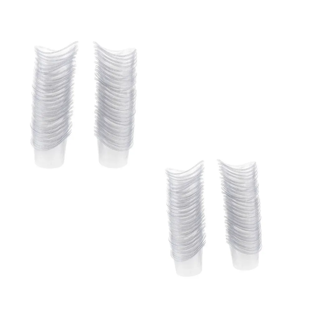 Eye Wash Cup 200 Pieces PVC Disposable Eye Flush Cups for First Aid Kit Home Outdoor Travel Use