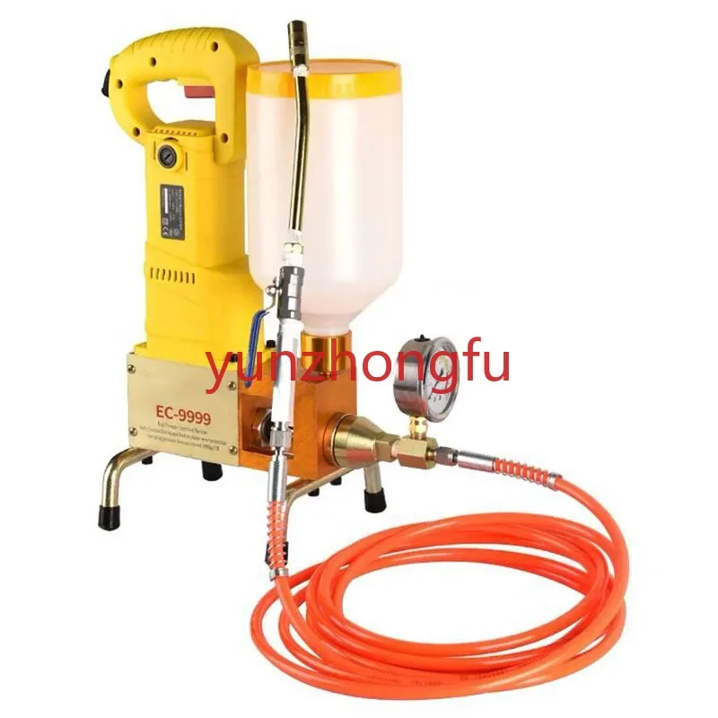 

EC9999 High Pressure Waterproof Grouting Machine 1100W Injection Pump Epoxy/Polyurethane Foam Liquid Leakage ToolS