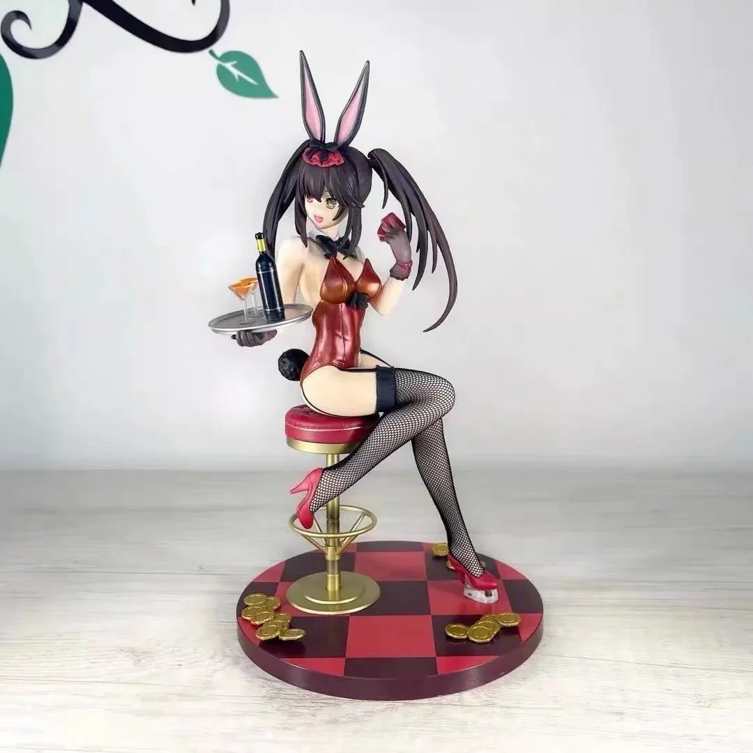 Коллекционная фигурка KDcolle Токисаки Куруми из аниме Date A Live, 28 см, версия One Seventh Bunny, ПВХ, для взрослых коллекционеров
