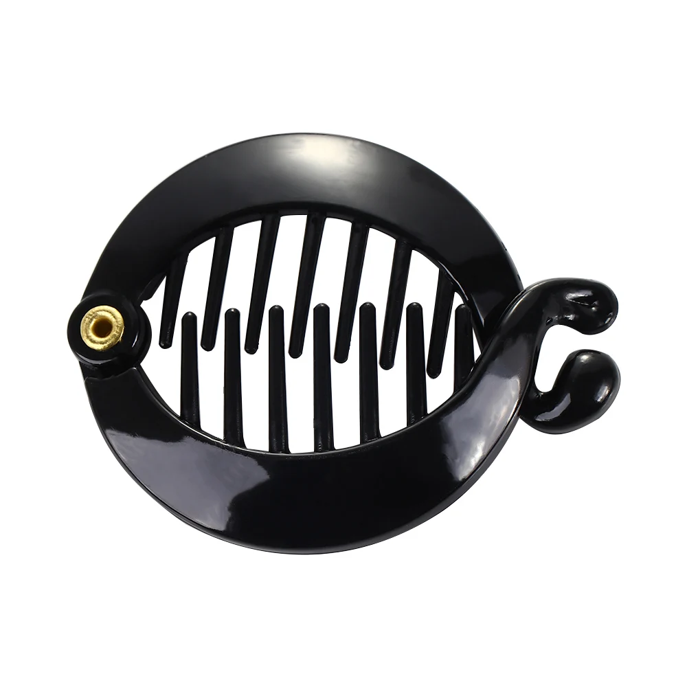 

Модные роскошные заколки-бананы в форме рыбы для женщин, заколки для волос со стразами, зажимы-рыбки, заколки-крабы для волос