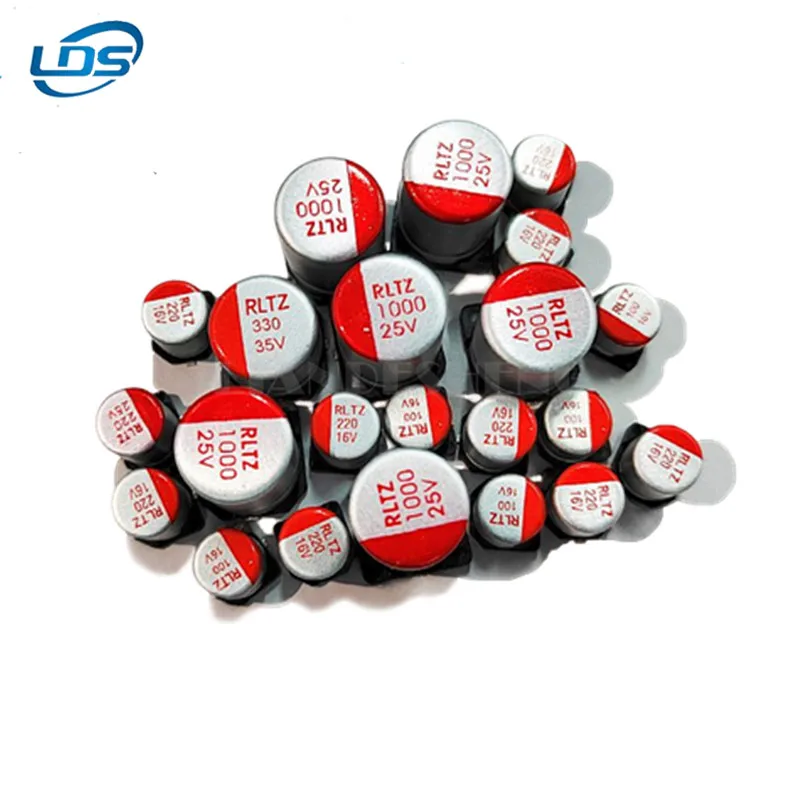 

10pcs Patch solid-state capacitors 6.3V10V16V25V35V50V63V 6.3/47/100/330/220/470/1000uf