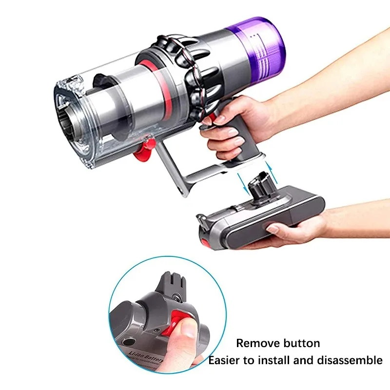 6800/9800mAh 100% NEW Battery for Dyson V11 V15 SV15 Cordless Animal Absolute Fluffy Vacuum Cleaner