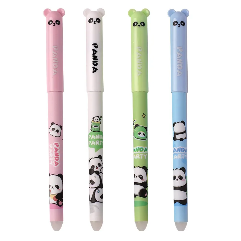 4 Pieces Lytwtw's Cartoon Cute Kawaii Capybara Unicorn Erasable Pen Creative School Office Gel Pens Suppliies Stationery image 6