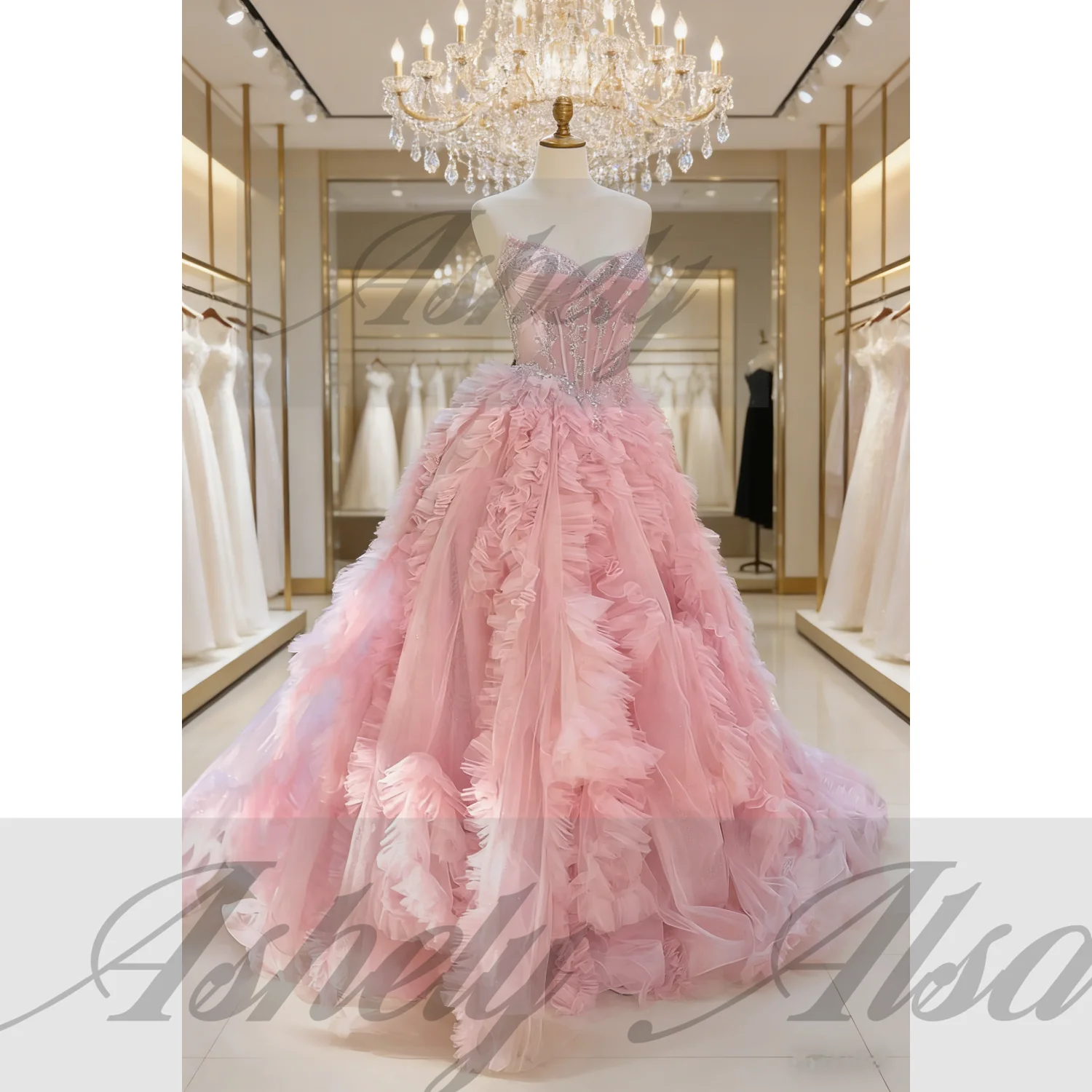 Vestidos de Fiesta Azul Hielo  - High End Women'S Formal Wear reseña y precio
